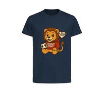Thierry Henry Lion Logo Kids T-Shirt - Navy / 4-5 years