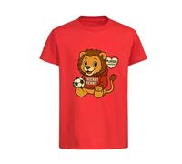 Thierry Henry Lion Logo Kids T-Shirt - Red / S Men