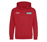 Thierry Henry Logo Kids Hoodie - Red / 5-6 years