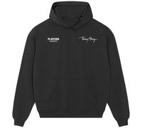 Thierry Henry Script Logo Men's Hoodie - Black / XL
