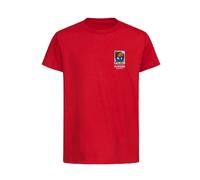 Thierry Henry World Cup Sticker Kids T-Shirt - Red / 5-6 years