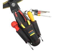 Thigh Bag, Heavy-Duty Electrician Tool Bag Belt, Portable Compact Multifunctional Waterproof Organizer for Electrical Work Repair Professional Maintenance Home Garden