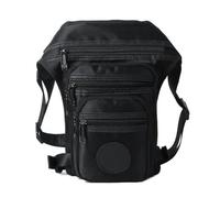 Thigh Bag Men Drop Leg Waist Bag Fanny Pack for Motorcycle Rider Outdoor Sports Travel Hiking Climb Fanny Pack Belt Hip Bum Bags Motorbike Leg Bag(Black Material)