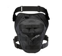 Thigh Bag Motorcycle Drop Leg Bag for Motorcyclist Multi-Function Motorcycle Fanny Pack Hip Motorbike Riding Chest Thigh Waist(DB-101 BK)