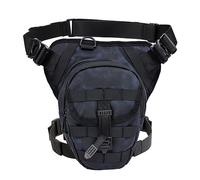 Thigh Bag Motorcycle Drop Leg Bag for Motorcyclist Multi-Function Motorcycle Fanny Pack Hip Motorbike Riding Chest Thigh Waist(DB-101 BU)