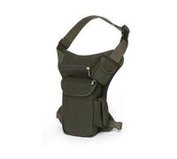 Thigh Bag,Utility Thigh Pack, Canvas Waist Thigh Sling Bag Motorcycle Riding Hip Fanny Packaging 1pcs(Green)