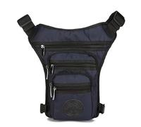 Thigh Bag,Utility Thigh Pack, Men's Hip Thigh Motorcycle Rider Multi-Pocket Shoulder Bag Men's Nylon Waist Leg Bag(Dark Blue)