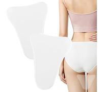 Thigh Chafing Pads, Silicone Anti Chafing Stickers, Invisible Adhesive Skin Pads, Inner Thigh Friction Protection Patch, for Women, Men, Adults, Legs, Running, Gym, Walking, Jeans, Body Use