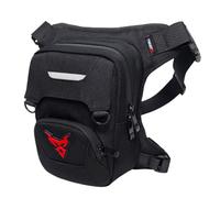 Thigh Drop Leg Pouch - 8.85 Inch Adjustable Cross Body Bag | Motorcycle Bag for Men | 1200d Oxford Waterproof Bags - D-Buckle Breathable Mesh Anti-Fatigue Ideal for Outdoor Travel Cycling Hiking