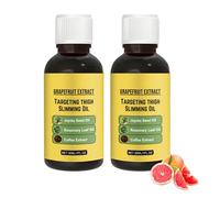 Thigh Firming Shaping Oil, Slimming Essential Oil, Deep Moisturizing Skin Tightening Cream Body, Cellulite Cream and Make the Skin Smooth, Gentle Formulted for Arms, Chest, Thighs & Belly (2pcs)