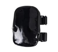 Thigh Harness Leg Bag, Iridescent Carnival Drop Leg Pouch PU Waterproof Thigh Bag for Halloween Christmas Party Cycling Outdoor