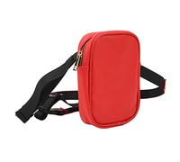Thigh Harness Leg Bag - Large Capacity PU Leather Fanny Pack for Women, Design for Outdoor Activities and Daily Use (Pink) (Red)