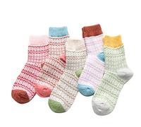 Thigh High Socks Compression Socks for Women, Of Socks Soft Warm Socks Pairs Wool Womens Cold Winter Knit 5 Socks Sold Color Socks Sale Clearance Halloween