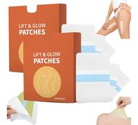 Thigh Lift Tape, Nip Lift and Glow Patches for Sagging Skin, Transparent Anti-Chafing Skin Lifting & Firming, Thigh Lift Tape, Lift and Glow Patches Body for Stomach (2pcs)