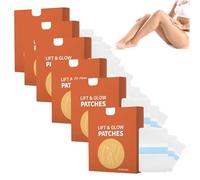 Thigh Lifting Tape, Thigh Tape Lifting Invisible, Waterproof and Sweat-Proof, Transparent Anti-Chafing Skin Lifting and Firming, Instant Lift Tape and Glowing Tape, for Body for Thighs (6pcs)