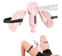 Thigh Master, Kegal Exerciser Inner Trainer Strengthen Inner Muscles with Adjustable Resistance from 0-140 lbs | Home Fitness, Pelvic Floor Trainer for Women | Men, Pink