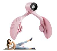 Thigh Master, Pelvic Floor Strengthener for Women, Thigh Exerciser with Counter, Pelvic Floor Exercise Devices, Kegel Pelvic Floor Trainer, Leg Inner Thigh Exercise Equipment Home Gym, Pink