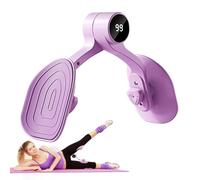 Thigh Master, Pelvic Floor Strengthener for Women, Thigh Exerciser with Counter, Pelvic Floor Exercise Devices, Kegel Pelvic Floor Trainer, Leg Inner Thigh Exercise Equipment Home Gym (Purple)