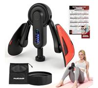 Thigh Master Thigh Exerciser, 10-100lb/45kg Adjustable Resistance Pelvic Floor Trainer with Leg Band & Poster for Kegel Exercise, Inner Thigh Exerciser for Home Gym Workout Equipment