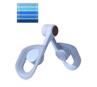 Thigh Master, Thigh Exerciser for Women Elastic Bands of Varying Resistance, Anti-Slip Design for Postpartum Mothers/Sedentary/Thigh Fat People (Blue)