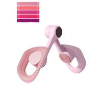 Thigh Master, Thigh Exerciser for Women Elastic Bands of Varying Resistance, Anti-Slip Design for Postpartum Mothers/Sedentary/Thigh Fat People (Pink)