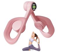Thigh Master, Thigh Exerciser with Counter for Women Kegel Pelvic Floor Trainer Arm Exercise Equipment Leg Muscle Exercise Devices Strengthener Workout Exerciser for Home Use, 360° Rotation