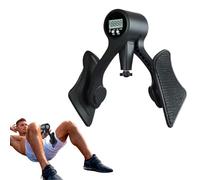 Thigh Master, Thigh Exerciser withCounter for Women Men, Enhanced Resistance Hip and Pelvis Trainer, Adjustable Resistance, Inner Thigh Exercise Equipment Kegel Exercise Products for Home Gym (Black)