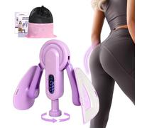 Thigh Master Thigh Trainer for Women, 10-100LB Enhanced Adjustable Resistance Pelvic & Kegel Exerciser, 360° Inner Thigh Toner Workout Equipment for Pelvic Floor Muscle Repair