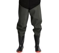 Thigh Safety Wader for Fishing and Hunting, Sturdy River Boot, Waterproof Hip Waders for Muck Work and Gardening