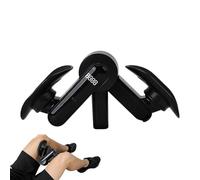 Thigh Trainer for Women - Inner Leg Exercise Equipment for Home Fitness | Elastic Resistance Spring with Foam Grip Handles, Compact Body Sculpting Tool for Glutes and Core Workout Use 8.86 in