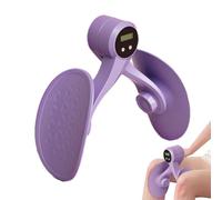 Thigh Trainer, Inner Thigh Exercise Exercise - Pelvic Hip Trainer - Adjustable Exercise Equipment for Leg and Inner Thigh Strength with Counter, M