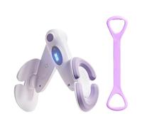 Thigh Trainer Pelvic Floor Muscle Trainer/Inner Thigh Exercise Workout Equipment Pilates Pelvic Floor Strengthen Device Compact Leg Workout Device Feminine Rehab Easy Carry Polymer Frame