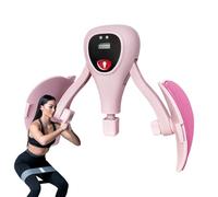 Thigh Trainer - Portable Electric Exerciser - Adjustable Thigh Exercise Equipment with Display | for Home Gym & Postpartum Hip Toning &