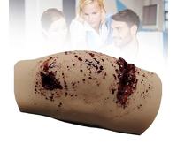 Thigh Wound Packing Trainer Kit, Stop The Bleed Training Kit，Wound Care Model for First Aid Suture Practicing & Teaching and Learning