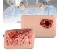 Thigh Wound Packing Trainer Kit, Stop The Bleed Training Suturing Model for Medical Education and Emergency Demonstration