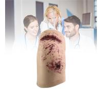 Thigh Wound Packing Trainer Model, Stop The Bleed Training Model, Leg Wound Care Model Reusable for Nurse Training Learning