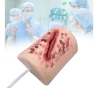 Thigh Wound Packing Trainer, Wound Care Wound Models, Stop The Bleed Training Model, First Aid Suture Trainer, Bleed Control for Classes Teaching Model, Reusability, for Trauma Hemostasis Practice