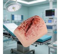 Thigh Wound Packing Trainer, Wound Care Wound Models, Wound Stop The Bleed Training Model, Bleed Control for Medical Classes, Reusability Teaching Model, for Trauma Hemostasis Education And Training