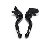 THikk Compatible with GSX400F Impulse 1994-2004 GSX 400F GSX 400 F Motorcycle Folding Extendable Adjustable Brakes Clutch Lever Extendable Levers(Black)