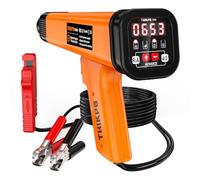 THIKPO Digital Automotive Timing Light 12V, Inductive Ignition Timing Light Gun with Tachometer for 2&4 Stroke Petrol Engine for Classical Car Motorcycle Marine
