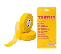 Thimble Tape for Hand Sewing - Fully Adjustable Nail & Finger Protector - A Smarter Alternative to Classic Knitting Thimbles - Sunshine, 2-Pack