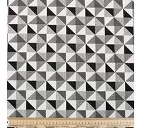 Thimbles Fabrics | New World Tapestry Big Harlequin Holland Black/White Designer Heavyweight Woven Tapestry Crafting Soft Furnishings Upholstery Fabric 140cm - Sold by The Half Metre