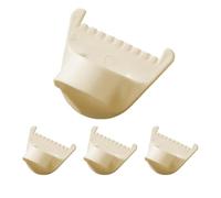 Thimbles For Hand Finishing 4 Pcs - Ergonomic Finger Protector - Ergonomic Thimbles For Sewing Embroidery Quilting Upholstery Beginners And Adults