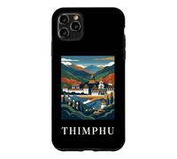 Thimphu Bhutan Himalayan Temple Travel Graphic Case for iPhone 11 Pro Max