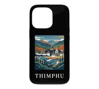 Thimphu Bhutan Himalayan Temple Travel Graphic Case for iPhone 13 Pro