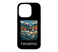 Thimphu Bhutan Himalayan Temple Travel Graphic Case for iPhone 14 Pro