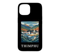 Thimphu Bhutan Himalayan Temple Travel Graphic Case for iPhone 15