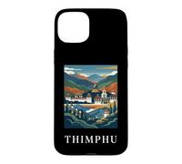 Thimphu Bhutan Himalayan Temple Travel Graphic Case for iPhone 15 Plus