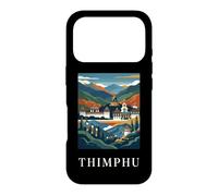 Thimphu Bhutan Himalayan Temple Travel Graphic Case for iPhone 17 Pro
