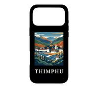 Thimphu Bhutan Himalayan Temple Travel Graphic Case for iPhone 17 Pro Max